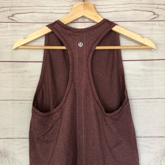Lululemon Swiftly Tech Tank Tonka Stripe 4 - Picture 4 of 4